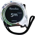 Rolmaat 2 en 3 x 19 mm en 5 m x 25 mm - Verchroomd ABS-zwart - Manutan Expert